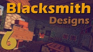 6 Vanilla Blacksmith Designs to Bring Your City to Life  Minecraft 112 [upl. by Malda866]