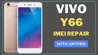 Vivo Y66 IMEI Repair with UMTPro 2024 [upl. by Lizette321]