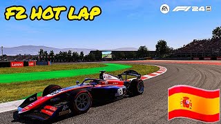 F2 2024 Hot Lap Around Spain F124 [upl. by Schulz]