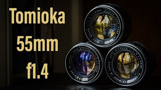 Tomioka  Auto Sears  Rikenon  Revuenon 55mm f14 [upl. by Button601]