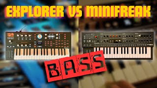 Hydrasynth Explorer vs MiniFreak Best Compact BASS [upl. by Baptist316]