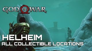 God Of War 100 Collectible Guide HELHEIM [upl. by Brag21]