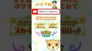 改造ポケモンの見分け方④ポケモンsv ポケモン交換Shorts＃改造＃ID＃TN＃トレーナーネーム＃配布＃ジャッジpokemonhome ＃ポケモンホーム [upl. by Meunier]