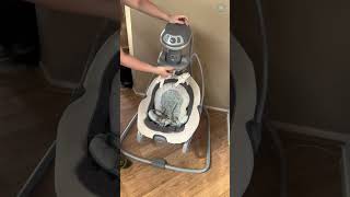 The Perfect Combo Graco Duet Soothe Swing and Rocker Review  Best baby swing review [upl. by Oelc500]