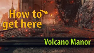 Volcano Manor  Secret area after beating Godskin Noble [upl. by Frederica]