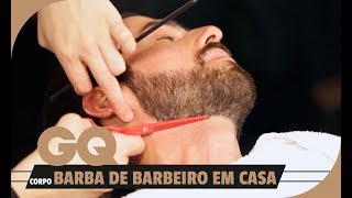 Como fazer uma barba bem acabada em casa l Corpo l GQ Brasil [upl. by Poland]