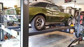 1967 Pontiac Firebird Rear Transmission Seal Replacement [upl. by Acinok881]