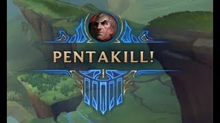 3000 IQ GENIUS TYRANT SWAIN REWORK PENTAKILL 2018 [upl. by Navis]