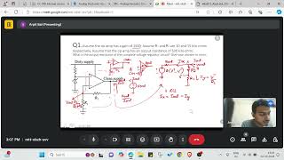 Week12 part1 NPTELAnalog Electronic Circuits PMRF Live session12July 2024 TA Arpit Bal [upl. by Averat359]