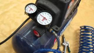 quotCampbell Hausfeldquot 110 Max PSI Air Compressor  gronlineauctioncom 49525 [upl. by Eanil]