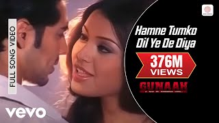 Hamne Tumko Dil Ye De Diya Full Video  GunaahDino BipashaAlka YagnikBabul Supriyo [upl. by Yug278]