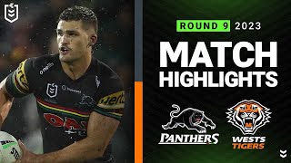 NRL 2023  Penrith Panthers v Wests Tigers  Match Highlights [upl. by Abbe]