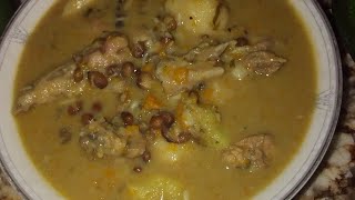 HOW TO MAKE CHICKEN NOODLE SOUP with GUNGO PEAS RECIPE [upl. by Aratak]