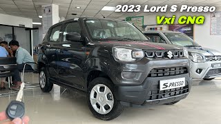 Maruti suzuki S presso Vxi CNG 2023 ❤️ Lord S Presso CNG Top Model 2023 [upl. by Ludovika]