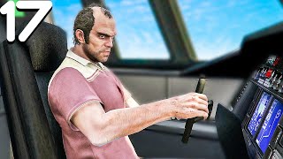 Stealing A Cargo Plane  Grand Theft Auto 5  Part 17 [upl. by Datha]