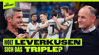 LEVERKUSEN vor dem TRIPLE 🤯 ABER wie geht es NÄCHSTE SAISON weiter 🤔  At Broski  Die Sport Show [upl. by Savadove]