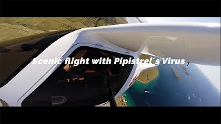 Scenic flight with Pipistrel´s Virus UL aircraft [upl. by Yrellih]