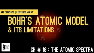 XII Lecture 52  Bohrs Atomic Model amp its Limitations  Talhas Physics Academy [upl. by Kerril]