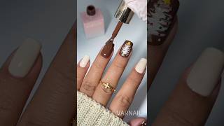 Part 1 🎅🎄Easy Christmas Nail with 5D Christmas Nail Sticker nails nailart varnail [upl. by Yesima]