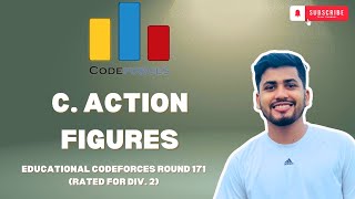 C  Action Figures  Educational Codeforces Round 171 Rated for Div 2  Solution in Bangla [upl. by Lovell]