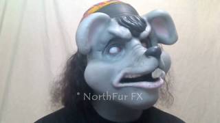 Foam Latex Lyonshel® Rat Face Prosthetic Mask [upl. by Bond]