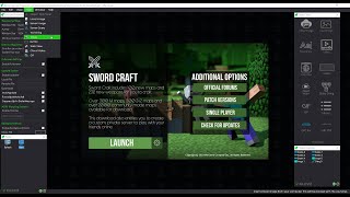 Minecraft Forge Custom Launcher GLC V2 and AOPS [upl. by Emearg131]