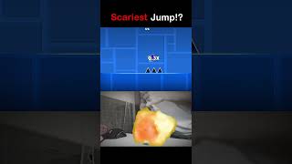 Supercell Scariest Jump in Geometry Dash 😱 [upl. by Sausa362]