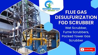 FLUE GAS DESULFURIZATION FGD SCRUBBER Wet Scrubber Fume Scrubbers Packed Tower Gas Scrubber [upl. by Fonsie759]