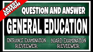 Entrance Examination Reviewer  Common Questions with Answer in General Education [upl. by Zampardi]