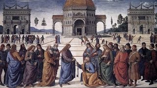 Pietro Perugino  La consegna delle chiavi spiegato ai truzzi [upl. by Elder]