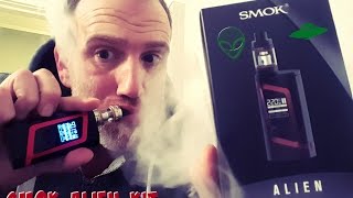 SMOK ALIEN 220W Mod Kit  Review [upl. by Monro808]