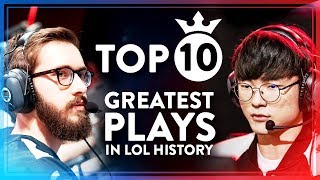 Top 10 Greatest Pro Moments in League of Legends History  Episode 2 [upl. by Sera]