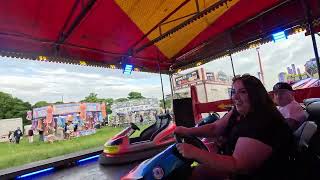 Charlie Hornes Dodgems Onride Pov  The Hoppings Newcastle 21062024 [upl. by Amaras]