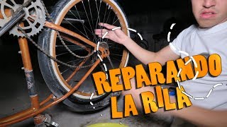 ¿CÓMO REPARAR UNA BICICLETA  LA RILA  DOROROCK [upl. by Ecyle]