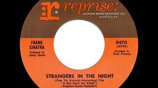 1966 HITS ARCHIVE Strangers In The Night  Frank Sinatra a 1 recordmono 45 [upl. by Teague]