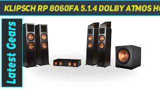 Klipsch RP 8060FA 514 Dolby Atmos Home  Review 2023 [upl. by Valeda479]