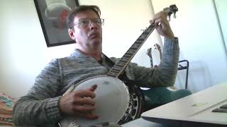 OLD JOE CLARK Version 3 Bluegrass Banjo [upl. by Lore696]