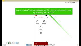 ViewSonic myViewBoard Companion App [upl. by Scrivens]
