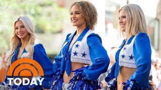 Dallas Cowboys Cheerleaders talk ‘America’s Sweethearts’ series [upl. by Anahsirk]