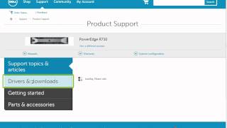 Downloading the driver for Windows from the Dell support site [upl. by Kiele]
