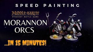 Speed Painting Morannon Orcs In 15 Minutes [upl. by Rennane]