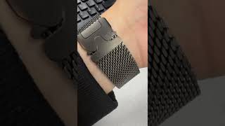 iWatch Ultra 2 Reflection Face Black Titanium Milanese Loop [upl. by Heise]