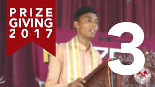 Tamil Oration  Prize Giving 2017 [upl. by Ntsyrk194]