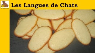 Les langues de chats recette rapide et facile HD [upl. by Inhsor564]