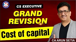 🔴GRAND REVISION I COST OF CAPITAL Class 02 🔴 June 2024 [upl. by Esined38]