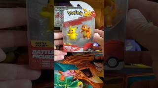 Pokémon Charmander vs Pikachu Battle Figure Pack pokemon Pokémon pokemontoys charmander pikachu [upl. by Ianahs147]