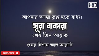 আপনার আত্মা তৃপ্ত হতে বাধ্য সূরা বাকারাশেষ তিন আয়াত  ওমর হিশাম আল আরাবি islamic viralvideo [upl. by Anirrak452]