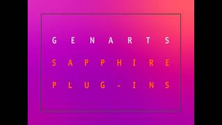 Sony Vegas Pro 110 Genarts Sapphire Plugin Test In Exagear Pro [upl. by Rafaelof365]