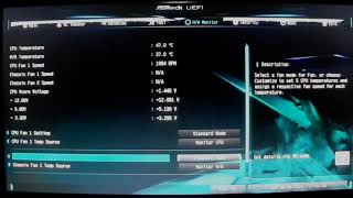 BIOS UEFI Setup  ASROCK A320M  HD [upl. by Link862]