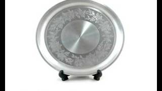 Pewter Plate Pewter tray [upl. by Lrem]